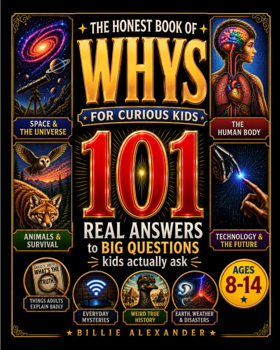 The Honest Book of Whys for Curious Kids